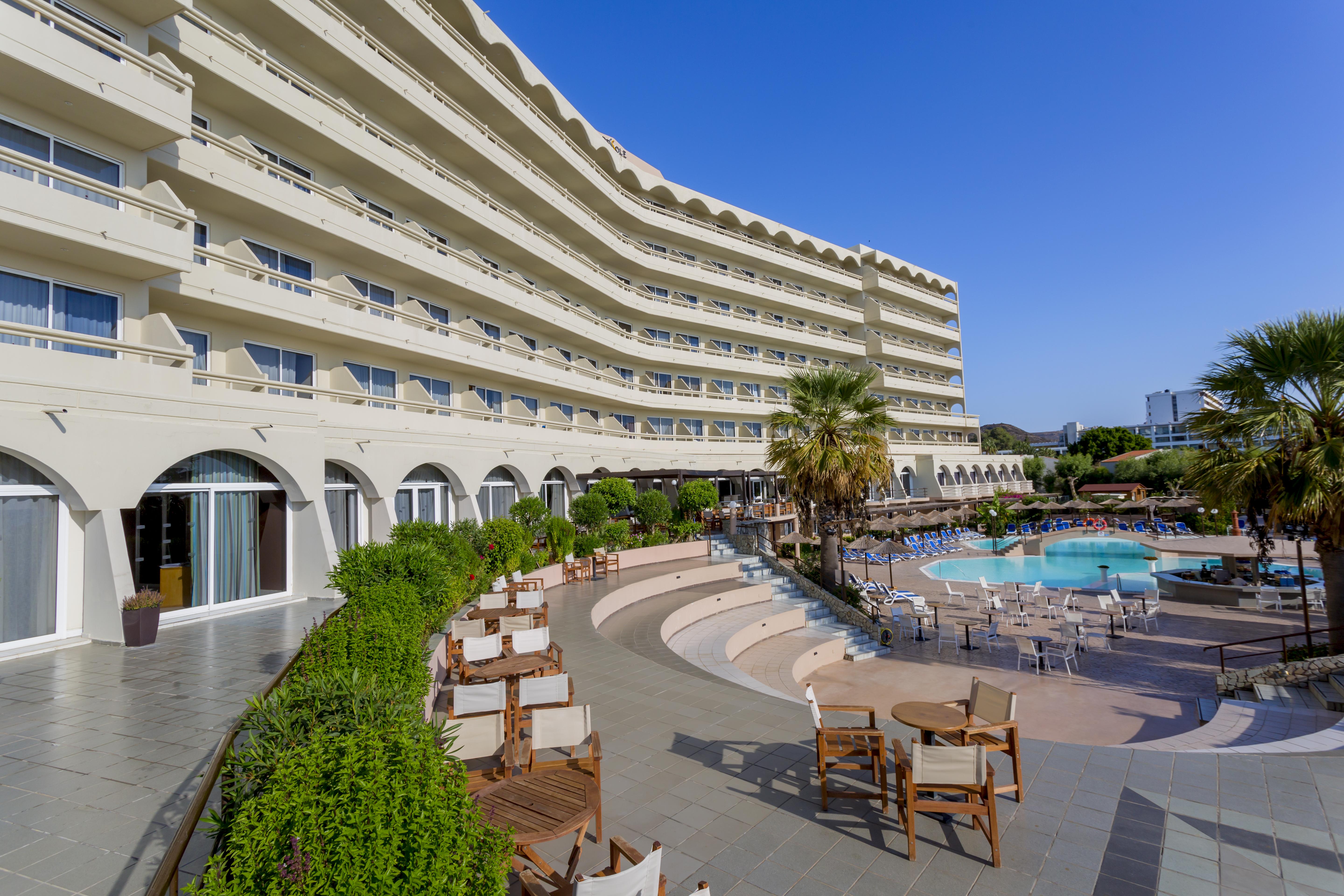 Dessole Olympos Beach All Inclusive Faliraki Exterior foto
