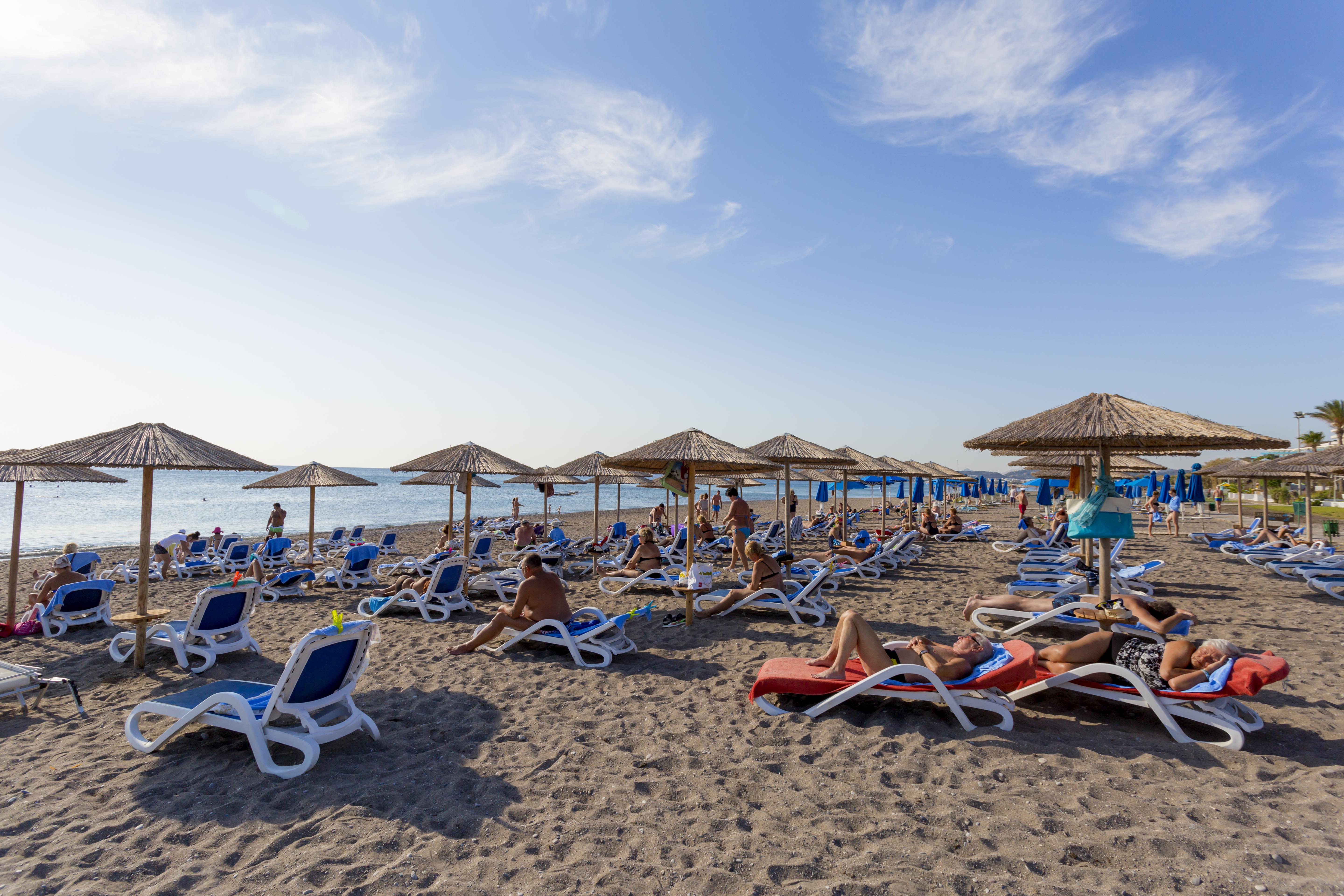 Dessole Olympos Beach All Inclusive Faliraki Exterior foto