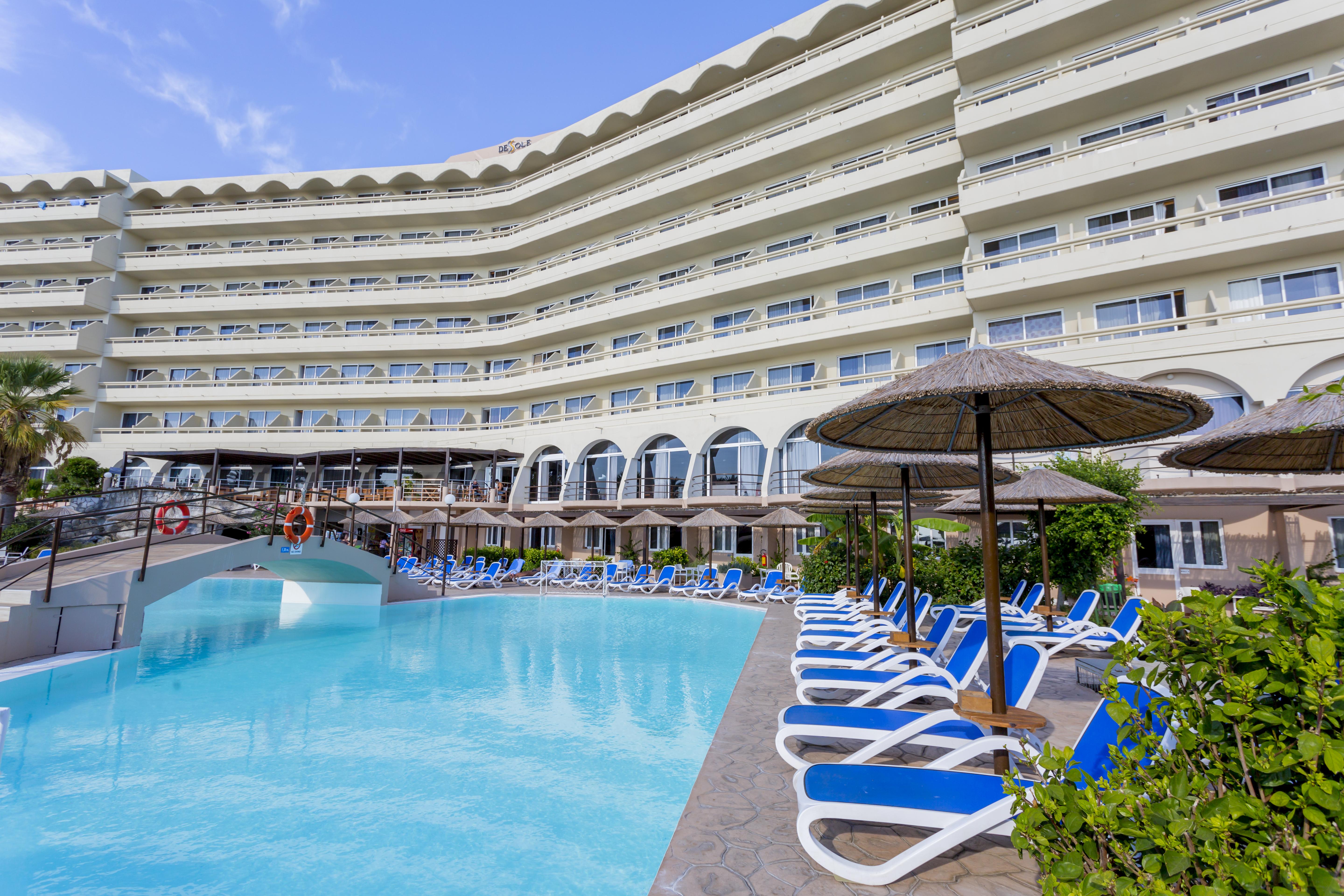 Dessole Olympos Beach All Inclusive Faliraki Exterior foto