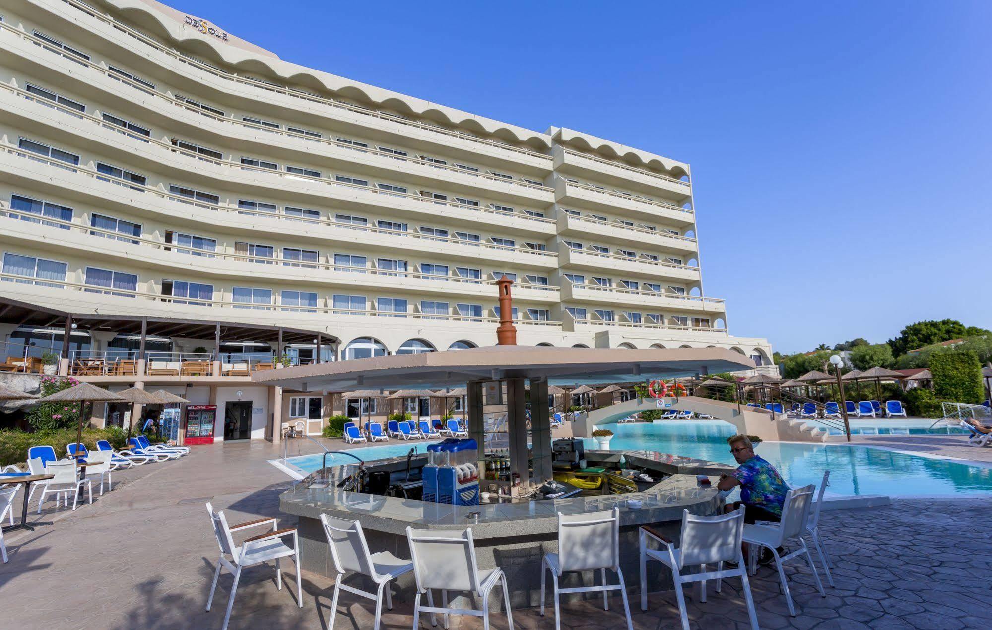 Dessole Olympos Beach All Inclusive Faliraki Exterior foto